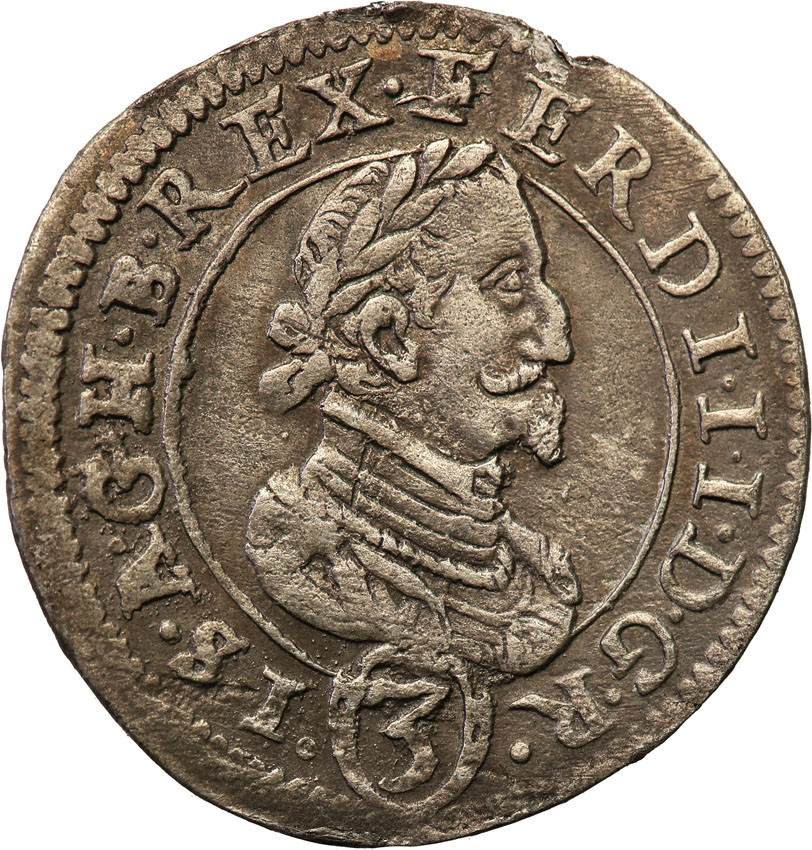 Austria. Ferdynand III (1619-1637). 3 krajcary 1624, Graz